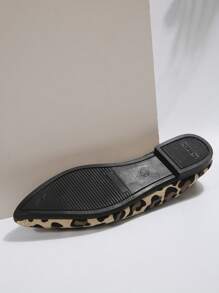 de mujeres con estampado de leopardo de punta Zapatos planos , otoño invierno de moda con casual Zapatillas planas - Multicolor - Ver 6