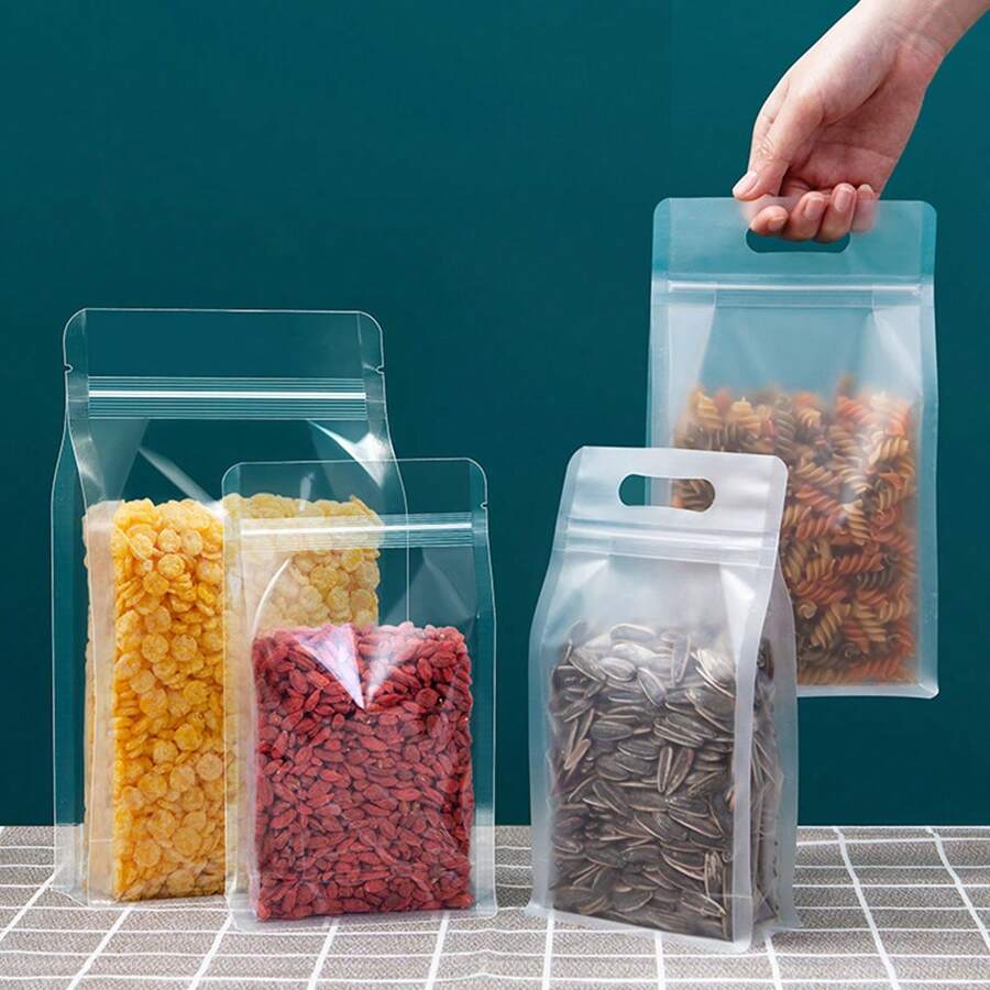 10 Chiếc Túi Bảo Quản Thực Phẩm Trong Suốt Tiệc Cưới Túi Quà Tặng Đồ Dùng Học Tập Túi Thực Phẩm Hộp Thực Phẩm Thích Hợp Cho Kẹo Bánh Quy Sô Cô La V. V.
