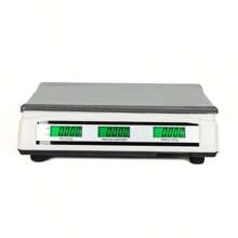 Bascula Comercial Digital 40kg Economica 34x24cm Comercios FOUND FHM_BC-40DP - Blanco - Ver 6