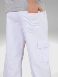 Men Pants - trắng - Xem 5