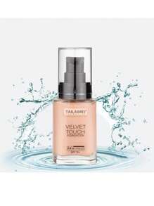 Base De Maquillaje Tailaimei Velvet Touch Alta Cobertura 104 es el color más claro, Tostado es el color medio y Wheat es el color más oscuro. - 104 Light Ivory - Ver 1
