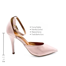 Mozione Women Heeled Sandals - Màu hồng gỉ - Xem 5