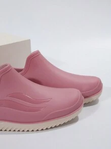 女士厨房防水防滑耐磨软底工作鞋 - 粉色 - 查看 6