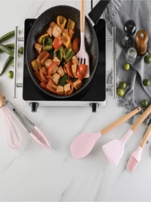 Cooking Tool Sets - Hồng - Xem 4