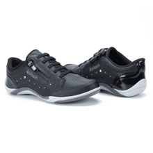 Women Wedge Sneakers - 黑色 - 查看 2