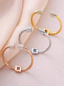 Brazalete de acero inoxidable