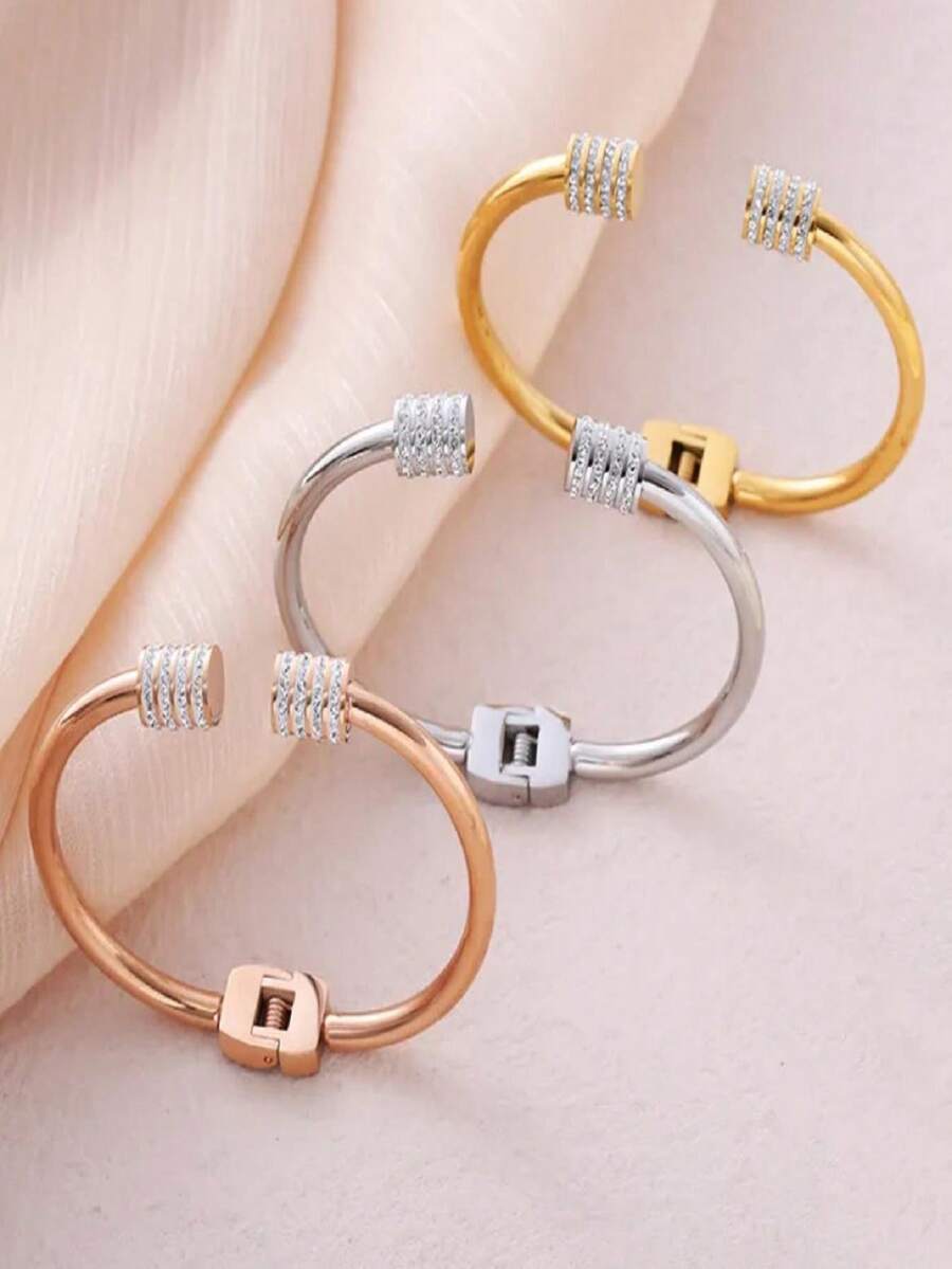 Brazalete de acero inoxidable