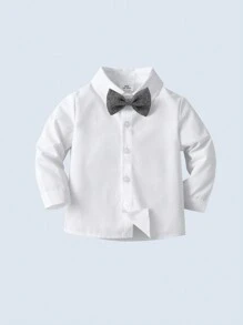 2pcs/Set Young Boys' Gentleman Suit - Multicolor - View 2