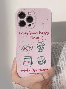 Guca Woven Purple Sausage Burger Tpu Full Body Protective Case Compatible With Apple Iphone - Multicolor - View 2