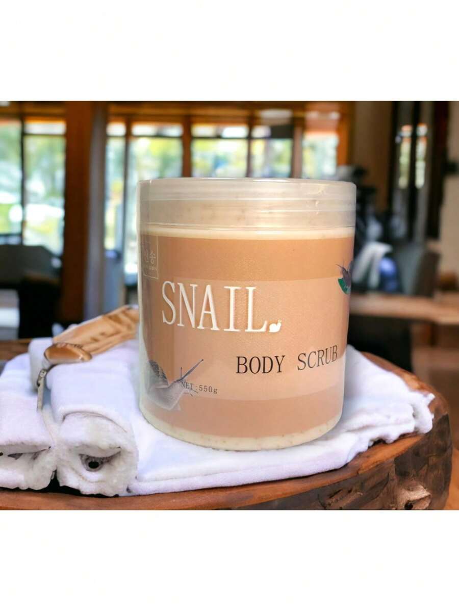 Snail Slime Body Scrub 550g - 米色 - 查看 1