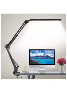 Lámpara LED Bluelander de Escritorio: Versatilidad, Ahorro de Energía y Protección Ocular en un Diseño Moderno. - Negro - Ver 5