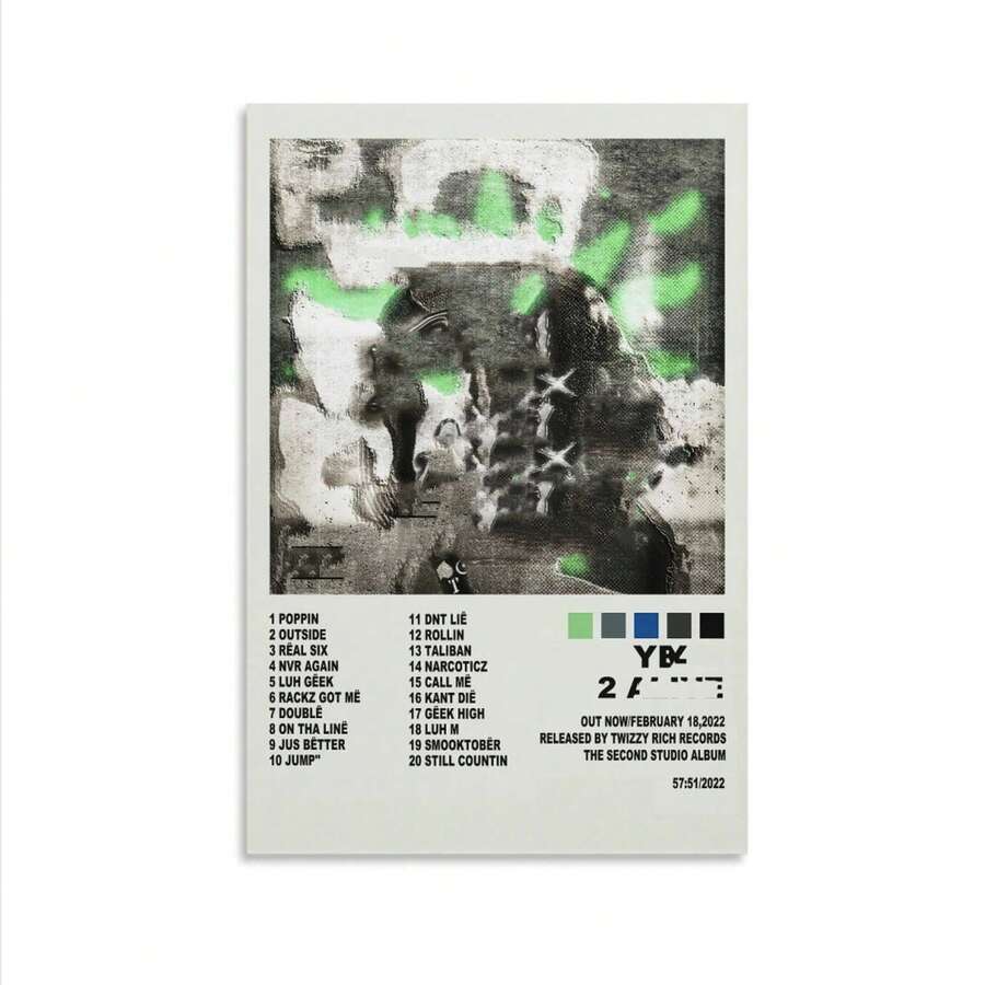 1片無框海報,彩色掛畫,藝術裝飾用品適用於男孩和女孩房間 - 彩色 - 查看 1