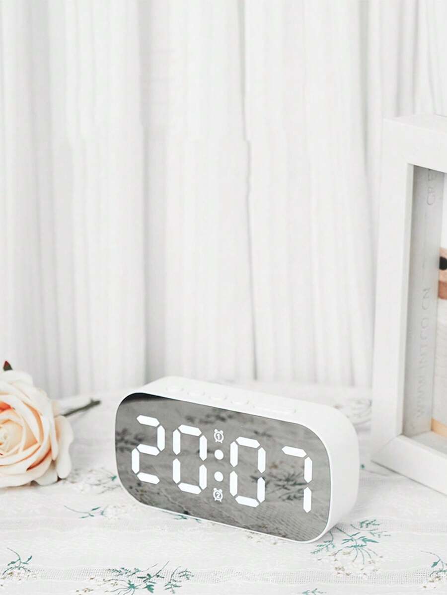 Modern LED Digital Alarm Clock LED Backlight Display Desktop Clocks