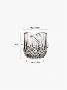 1pc Clear Acrylic Ice Bucket - Clear - View 5