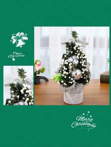 1 件聖誕桌面裝飾品,聖誕樹雕像,節日裝飾,家庭聚會,溫馨節日氣氛,聖誕禮物