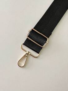 1 chiếc dây đeo rộng có thể điều chỉnh thay thế cho ví túi đeo chéo túi xách phụ nữ dây đeo túi phụ kiện DIY phụ kiện dây đeo vai thay thế có thể điều chỉnh túi thời trang quà tặng - màu đen - Xem 2