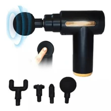 TOP CENTER ONLINE Massageador Muscular Elétrico 6 Ajustes De Intensidade - Preto - Visão 2