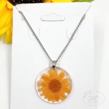 Pendant Necklaces - vòng cổ hoa cúc - Xem 6