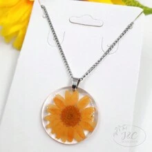 Pendant Necklaces - vòng cổ hoa cúc - Xem 1