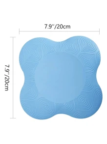 1 Stück Damen Sport Yoga Matte mit Knie- und Ellbogenschutz, tragbar