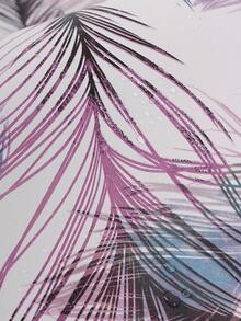 1米/2米/3米/5米彩色逼真羽毛自粘壁紙用於房間牆壁、櫥櫃、家具裝修,臥室、客廳裝飾,pvc防水貼紙