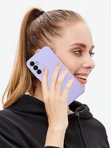 Star Capas - Velvety Cell Phone Case Inside For Samsung M34 - Lila Púrpura - Ver 3