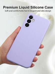 Star Capas - Velvety Cell Phone Case Inside For Samsung M34 - Lila Púrpura - Ver 2