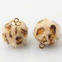 30 mặt dây chuyền tua rua Giáng sinh nhiều màu sắc tự làm phụ kiện tóc, hoa tai, giày dép & mũ trang trí tua rua - Nhiều màu - Xem 9