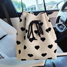 2023 新款心型紋織物時尚包，母親節禮物，媽媽禮物，媽咪的必需品，外出媽咪包