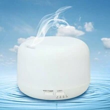 Máquina De Aromaterapia Para El Aire, Humidificador Doméstico De Pulverización De Niebla Ultrasónico Transfronterizo De Gran Capacidad De 300 Ml - Blanco - Ver 1