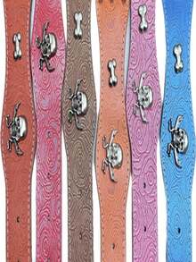 COLLAR PARA MASCOTA DE PICOS 1PZ - Multicolor - Ver 3