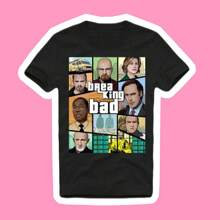 Camisa Bad algodon - Negro - Ver 1