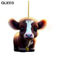 QUEES 1入組汽車室內裝飾配件帶小的奶牛設計 - H款 - 查看 10