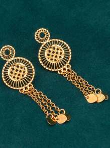 Conjunto Para Regalo De Boda Y Festivales De Lujo, De La Novia, Con 5 Piezas Chapadas En Oro Champán 18k De Alto Grado, Resistente Al Desgaste Y Sin Deformación, Fabricado En Cobre