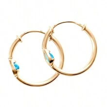 Fine Hoop Earrings