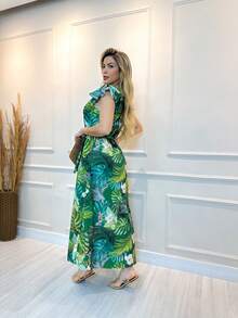Women Dresses - 綠色 - 查看 2