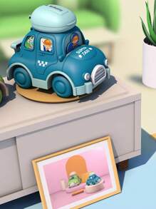 1 pieza multifuncional con dibujos animados engranaje almacenamiento inercia de coche hecho de de plástico , Divertido & para entrenamiento & intelectual desarrollo - Multicolor - Ver 7