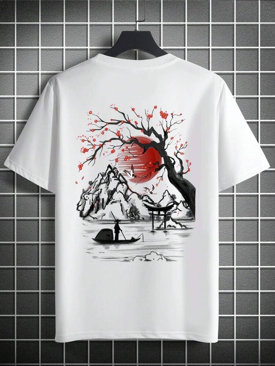 Men T-Shirts - 白色 - 查看 1