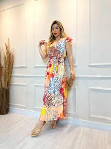 Women Dresses - 米色 - 查看 2