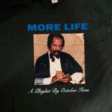 Drake More Life T-Shirt - Black - View 2