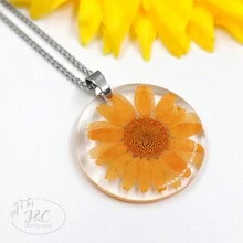 Pendant Necklaces - vòng cổ hoa cúc - Xem 11