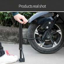 Mountain Road Bike Pump - Black - View 6