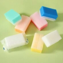 嬰兒洗澡按摩刷觸碰感覺刷孩子們的益智玩具柔軟的刷適用於幼兒園,藍色的 - 藍色 - 查看 6