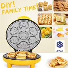 Waffle Maker With Figures - Multicolor - View 1