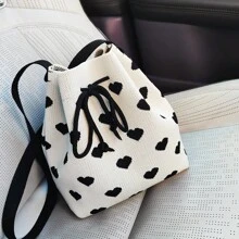 2023 新款心型紋織物時尚包，母親節禮物，媽媽禮物，媽咪的必需品，外出媽咪包