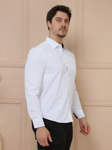 Men Shirts - trắng - Xem 3