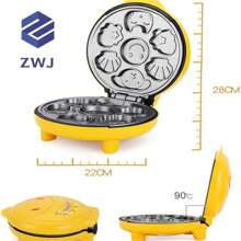 Waffle Maker With Figures - Multicolor - View 4