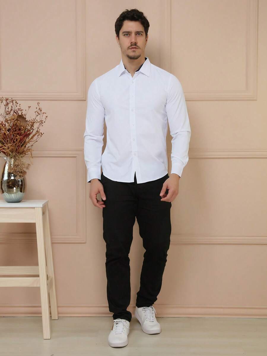 Men Shirts - trắng - Xem 1