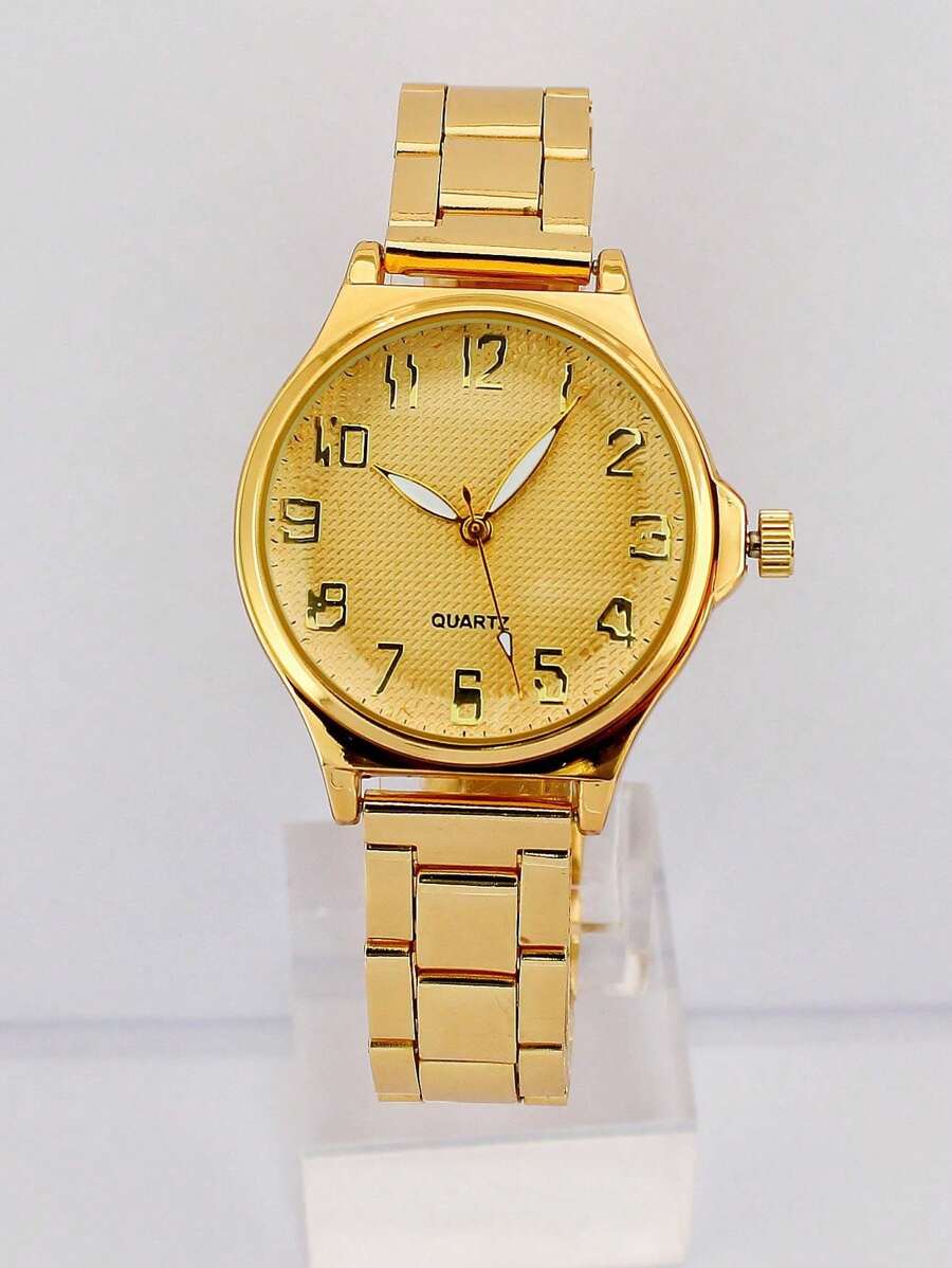 Women's Quartz Watches - 金色 - 查看 1