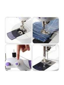 Mini Maquina Coser Eléctrica Portátil. - Blanco - Ver 2